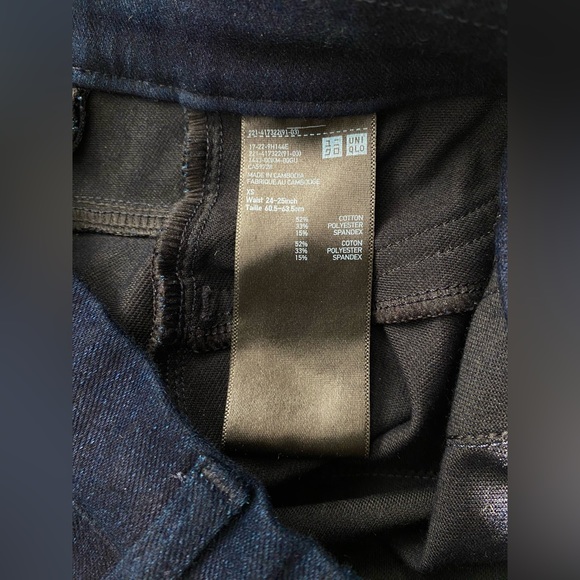 Women’s Uniqlo Blue Skinny Jeggings - Picture 4 of 4
